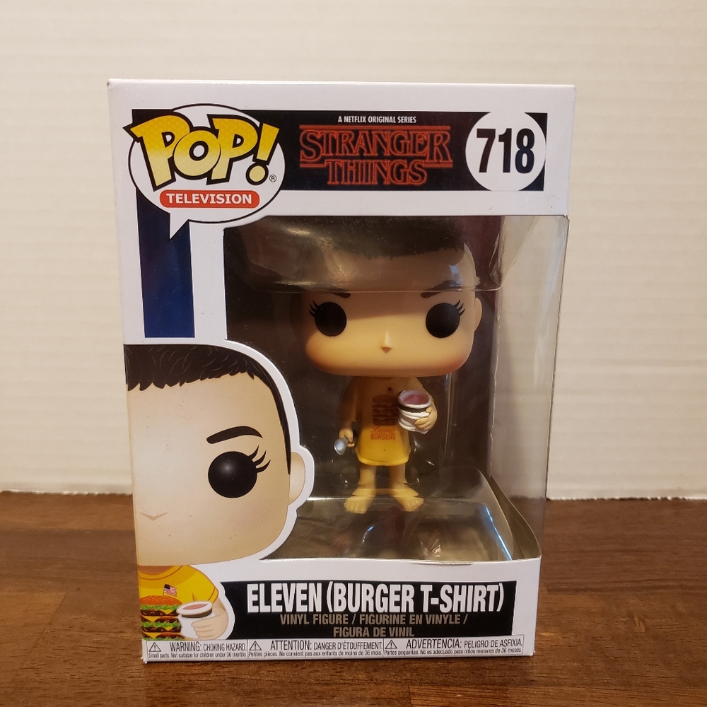Funko Pop Stranger Things Eleven (Burger Shirt)